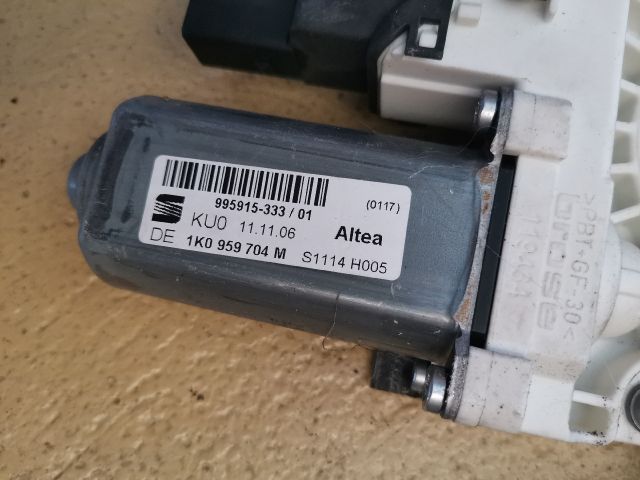 bontott SEAT ALTEA Jobb hátsó Ablakemelő Szerkezet (Elektromos)
