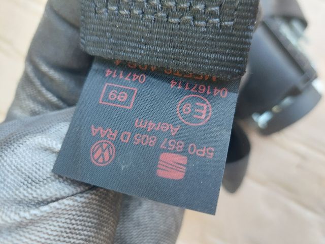 bontott SEAT ALTEA Jobb hátsó Biztonsági Öv