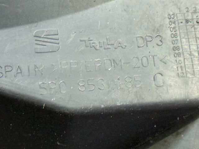 bontott SEAT ALTEA Levélrács