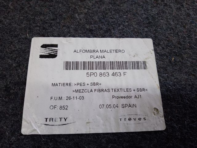 bontott SEAT ALTEA Pótkerék Takaró