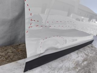 bontott SEAT ARONA Jobb első Ajtó (Üres lemez)