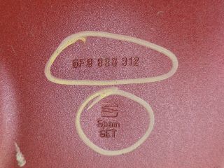 bontott SEAT ARONA Jobb hátsó Ajtó (Üres lemez)