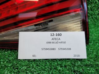 bontott SEAT ATECA Jobb Belső Hátsó Lámpa