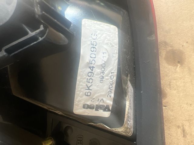 bontott SEAT CORDOBA I Bal Hátsó Lámpa