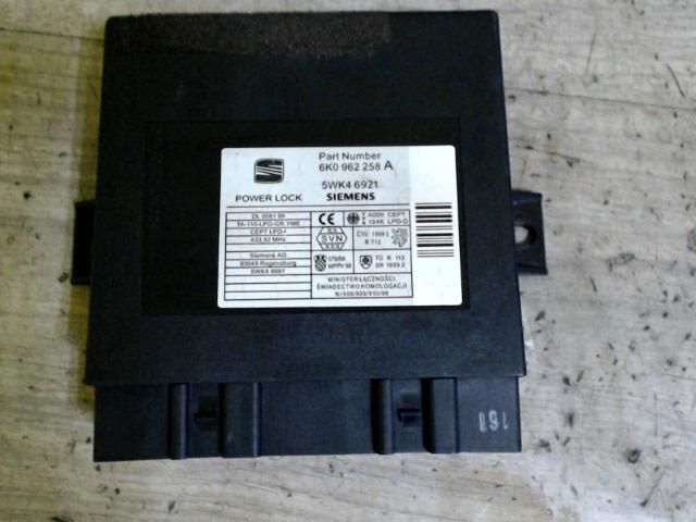 bontott SEAT CORDOBA I Komfort Elektronika