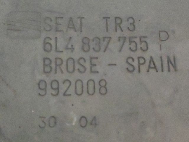 bontott SEAT CORDOBA II Bal első Ablakemelő Szerkezet (Elektromos)