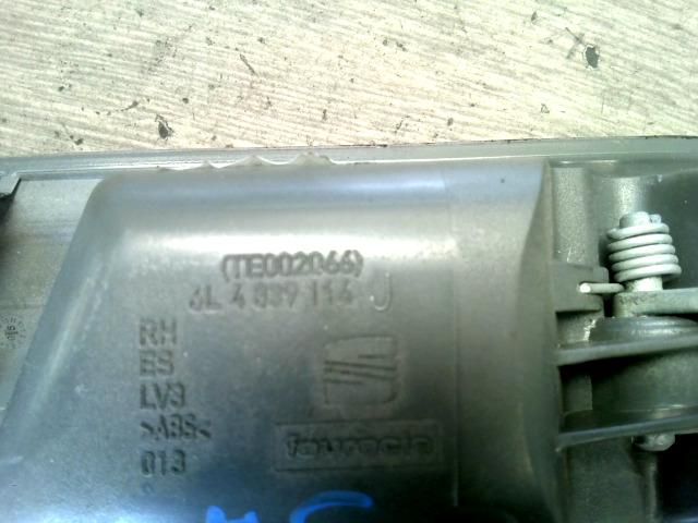 bontott SEAT CORDOBA II Jobb hátsó Belső Kilincs