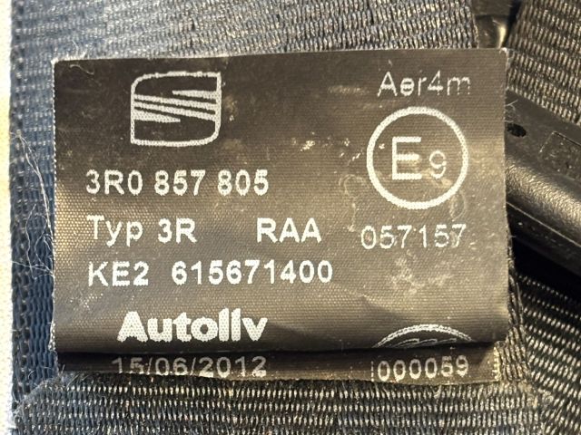 bontott SEAT EXEO Bal hátsó Biztonsági Öv