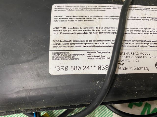 bontott SEAT EXEO Bal Oldallégzsák