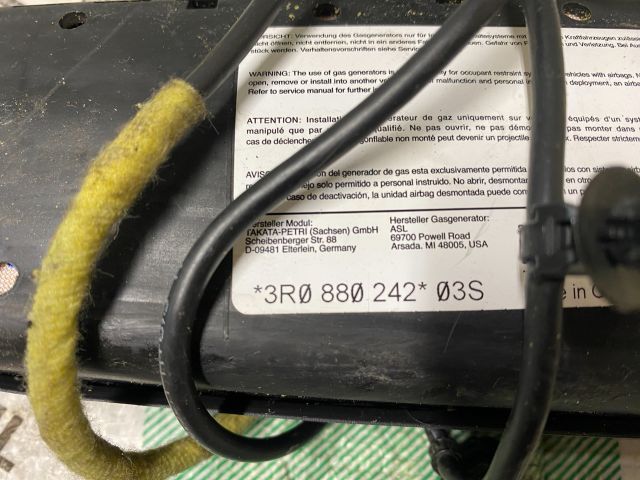 bontott SEAT EXEO Jobb Oldallégzsák