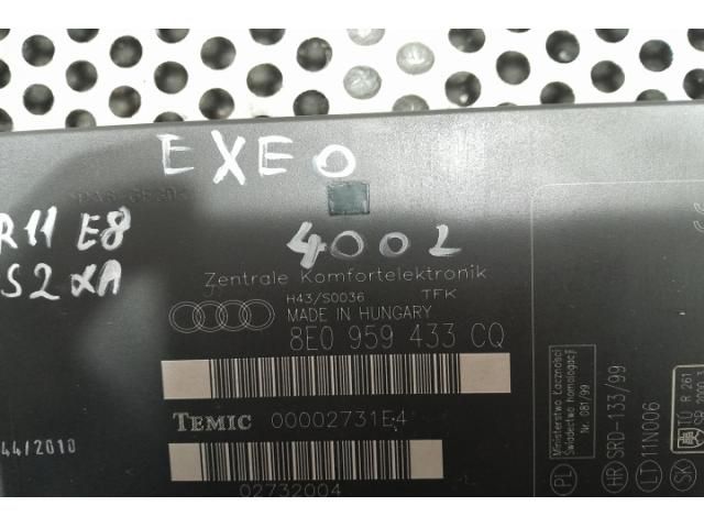 bontott SEAT EXEO Komfort Elektronika