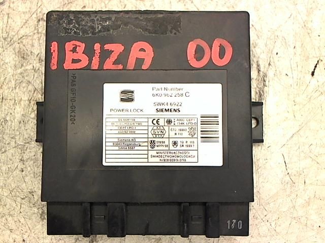 bontott SEAT IBIZA II Központizár Elektronika