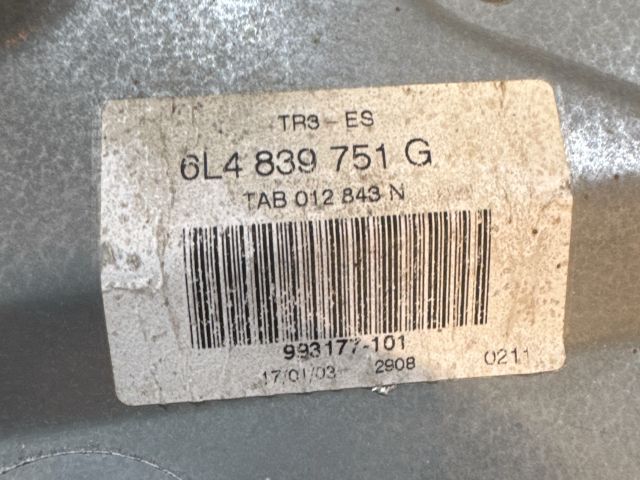 bontott SEAT IBIZA III Bal hátsó Ablakemelő Szerkezet (Elektromos)