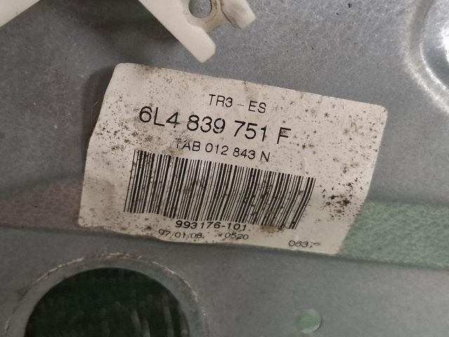 bontott SEAT IBIZA III Bal hátsó Ablakemelő Szerkezet (Mechanikus)