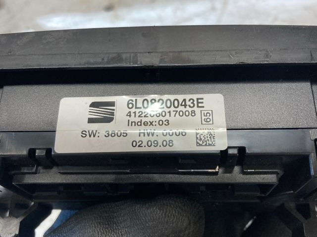 bontott SEAT IBIZA III Fűtéskapcsoló (digit klímás)