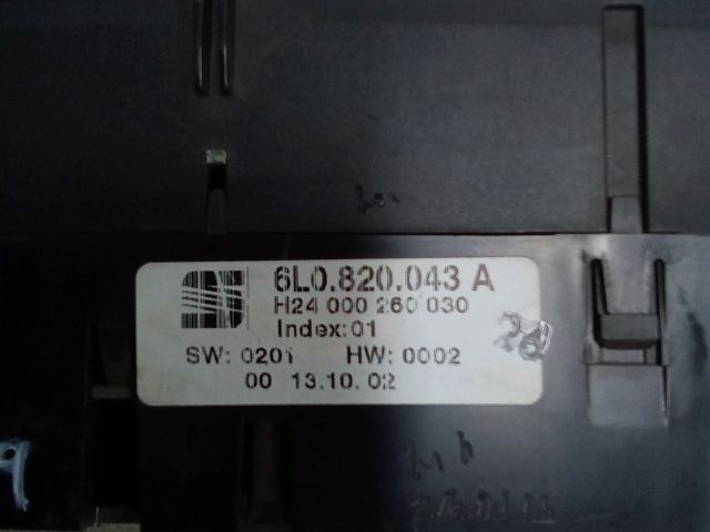 bontott SEAT IBIZA III Fűtéskapcsoló (digit klímás)