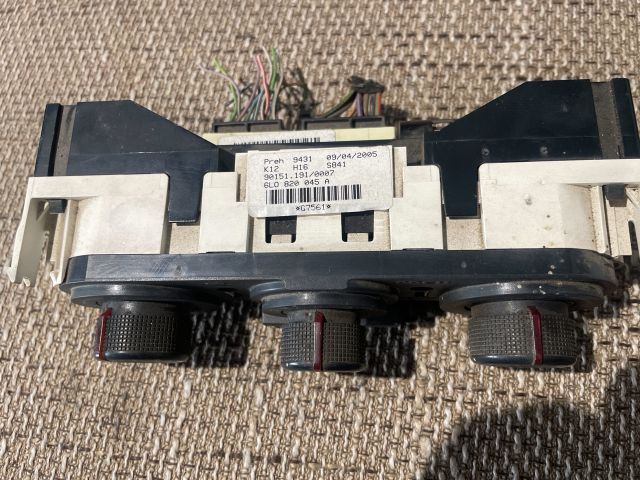 bontott SEAT IBIZA III Fűtéskapcsoló (manuális klímás)