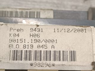 bontott SEAT IBIZA III Fűtéskapcsoló (Nem klímás)