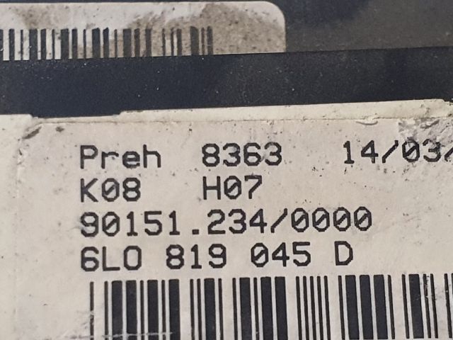 bontott SEAT IBIZA III Fűtéskapcsoló (Nem klímás)