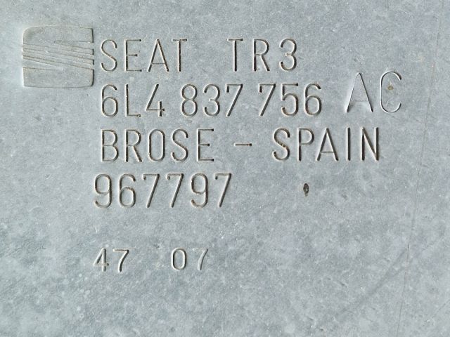 bontott SEAT IBIZA III Jobb első Ablakemelő Szerkezet (Elektromos)