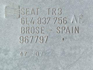 bontott SEAT IBIZA III Jobb első Ablakemelő Szerkezet (Elektromos)