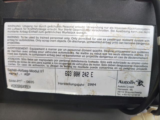 bontott SEAT IBIZA III Jobb Oldallégzsák