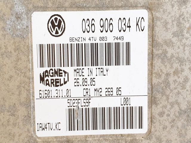 bontott SEAT IBIZA III Motorvezérlő