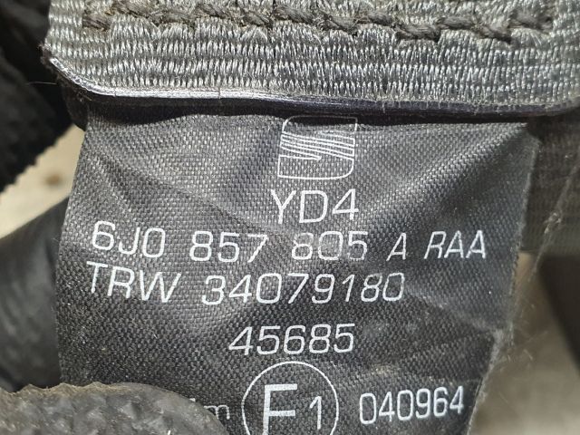 bontott SEAT IBIZA IV Bal hátsó Biztonsági Öv