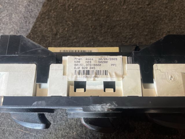 bontott SEAT IBIZA IV Fűtéskapcsoló (manuális klímás)