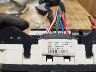 bontott SEAT IBIZA IV Fűtéskapcsoló (manuális klímás)