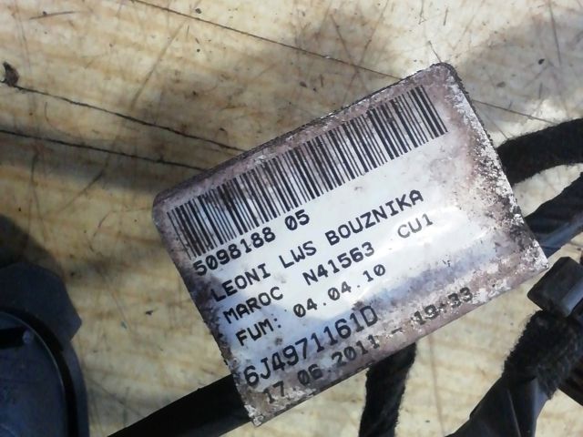 bontott SEAT IBIZA IV Jobb hátsó Ajtó Kábelköteg