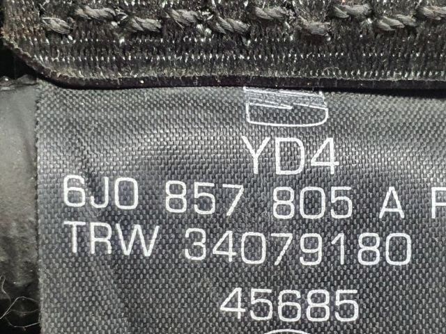 bontott SEAT IBIZA IV Jobb hátsó Biztonsági Öv