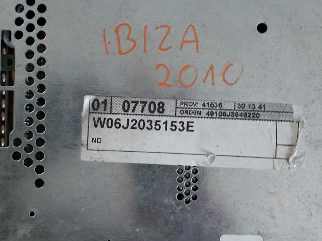 bontott SEAT IBIZA IV Rádió / CD