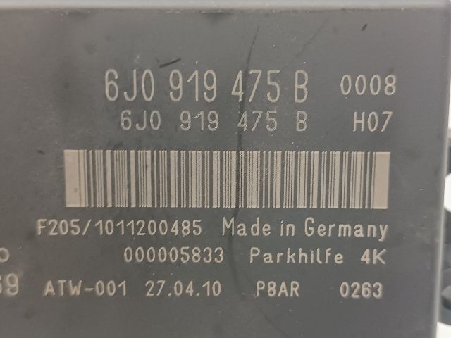 bontott SEAT IBIZA IV Tolatóradar Elektronika