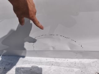 bontott SEAT IBIZA V Bal első Ajtó (Üres lemez)