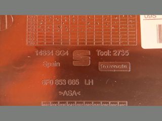 bontott SEAT IBIZA V Bal első Lökhárító Vakborítás