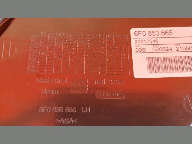 bontott SEAT IBIZA V Bal első Lökhárító Vakborítás