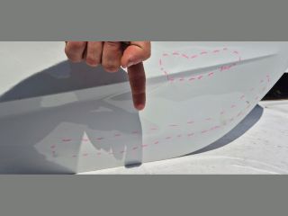 bontott SEAT IBIZA V Bal hátsó Ajtó (Üres lemez)