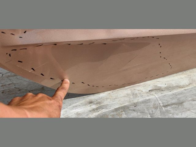 bontott SEAT IBIZA V Jobb hátsó Ajtó (Üres lemez)