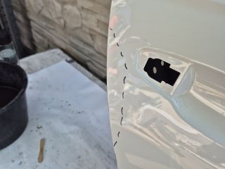 bontott SEAT IBIZA V Jobb hátsó Ajtó (Üres lemez)