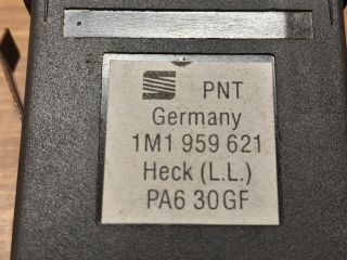 bontott SEAT LEON Ablakfűtés Kapcsoló