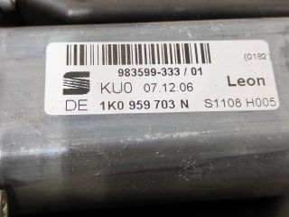 bontott SEAT LEON Bal hátsó Ablakemelő Szerkezet (Elektromos)