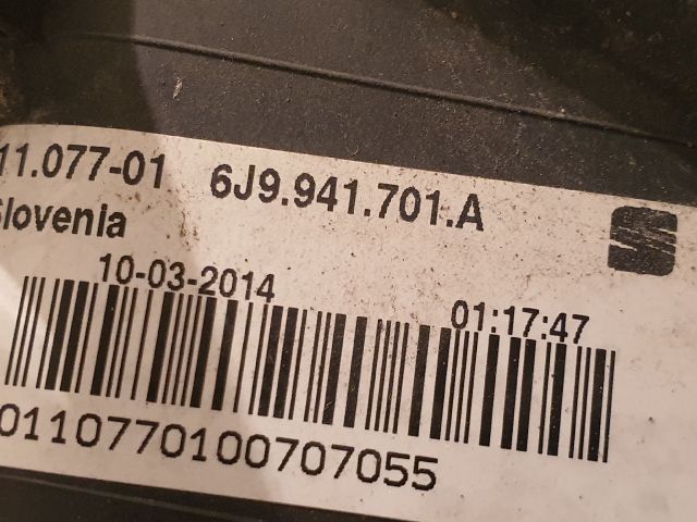 bontott SEAT LEON Bal Ködfényszóró