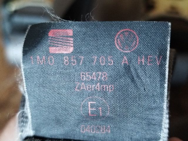 bontott SEAT LEON Első Biztonsági Öv Pár (Feszítővel)
