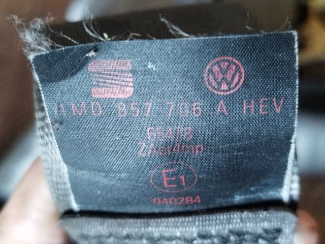 bontott SEAT LEON Első Biztonsági Öv Pár (Feszítővel)