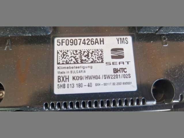 bontott SEAT LEON Fűtéskapcsoló (digit klímás)