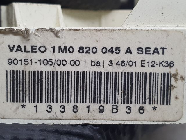 bontott SEAT LEON Fűtéskapcsoló (manuális klímás)