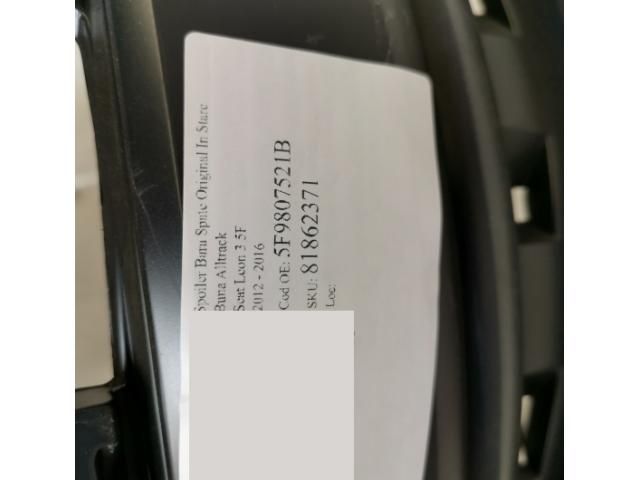 bontott SEAT LEON Hátsó Lökhárító Légterelő