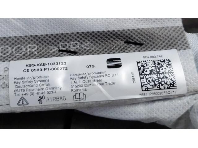 bontott SEAT LEON Jobb Fejlégzsák