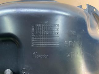 bontott SEAT LEON Jobb hátsó Dobbetét (Kerékjárati, Műanyag)